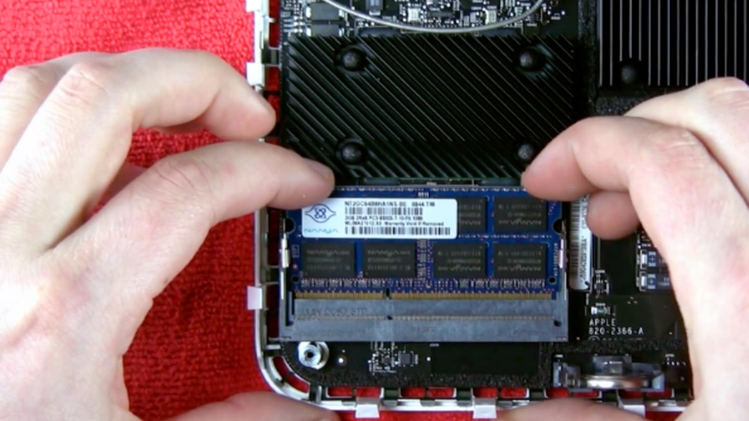 Mac mini ram on sale upgrade