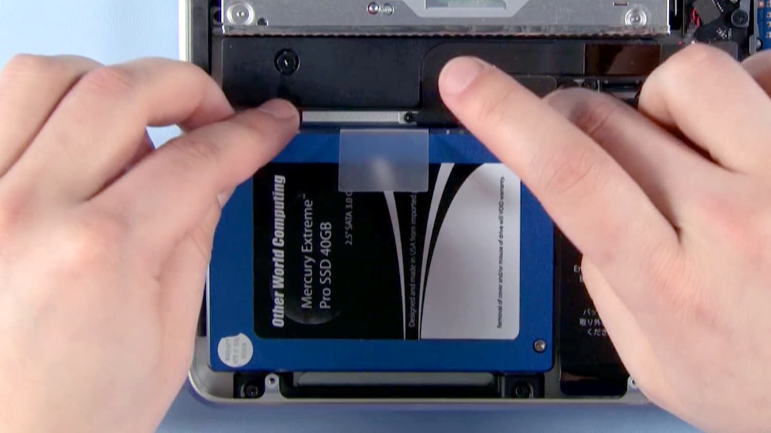 Suavemente sobresalir Traducción OWC SSD Upgrade Kits For MacBook Pro 2011