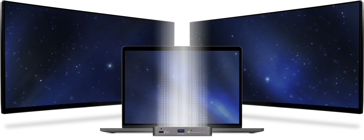 OWC Thunderbolt Hub for M1 and Intel Macs and Thunderbolt 4 (USB 4 