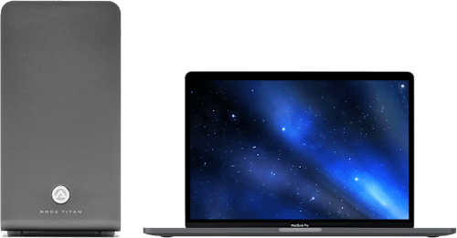 AKiTiO Node Titan and MacBook Pro