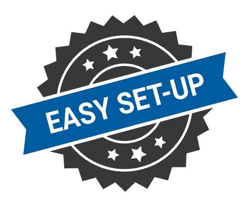 Easy Set-Up Badge