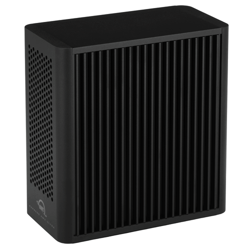 Animated graphic of an OWC Express 4M2 Ultra showing the inside of the enclosure