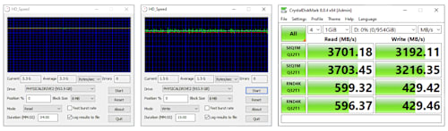 OWC Atlas Ultra CFexpress Memory Card + OWC Atlas FXR Reader - Speed test screenshots