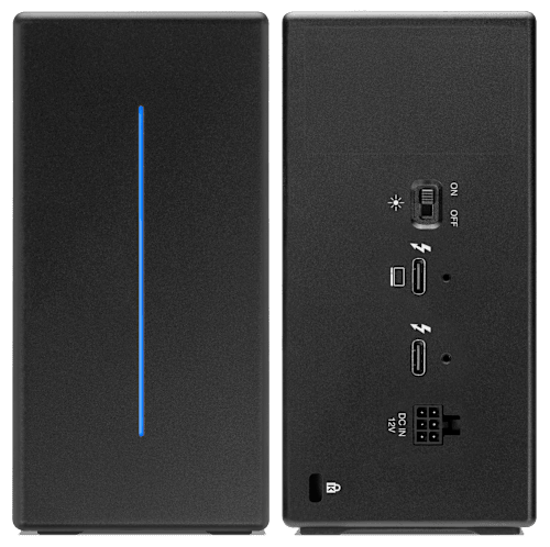 Front and back of the OWC ThunderBlade X12