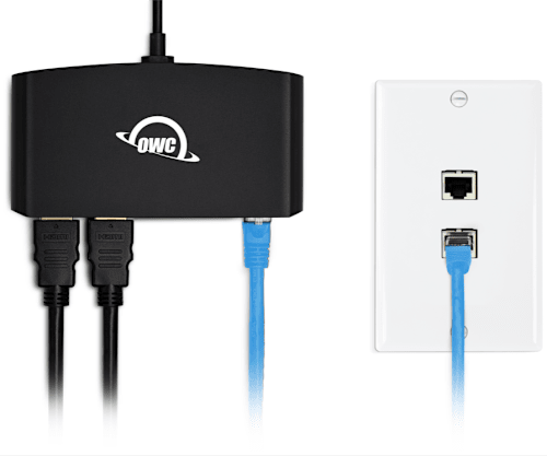 Connect to Gigabit Ethernet networks for a faster, more reliable internet connection