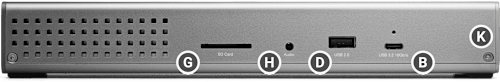 OWC Thunderbolt Go Dock front view