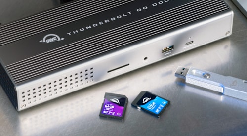 OWC Thunderbolt Go Dock with Memory Cards