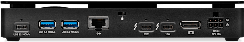 OWC Thunderbolt Pro Dock back detail