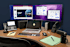 OWC Thunderbolt 5 Dock with Dual HDMI® in workspace