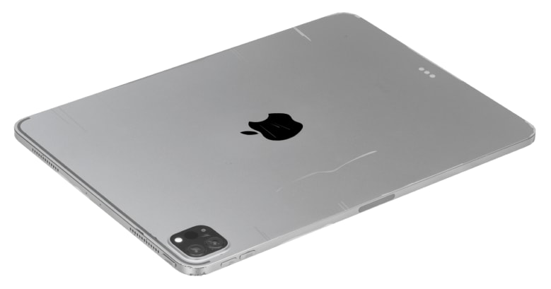 Back view of an iPad