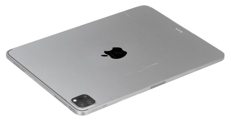 Back view of an iPad