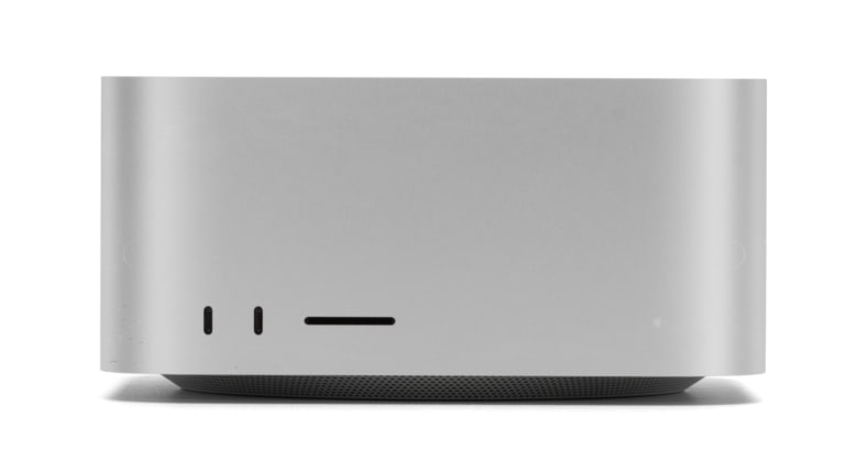 Front view of a Mac mini