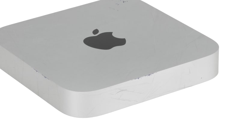 Front view of a Mac mini