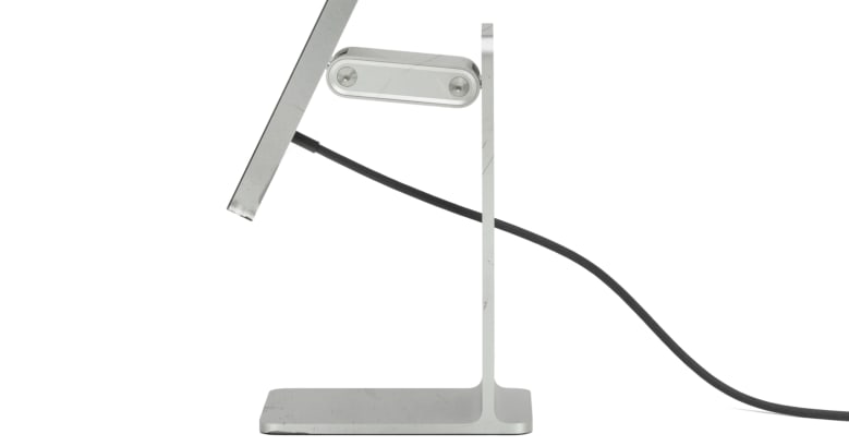 Side view of an Apple Display