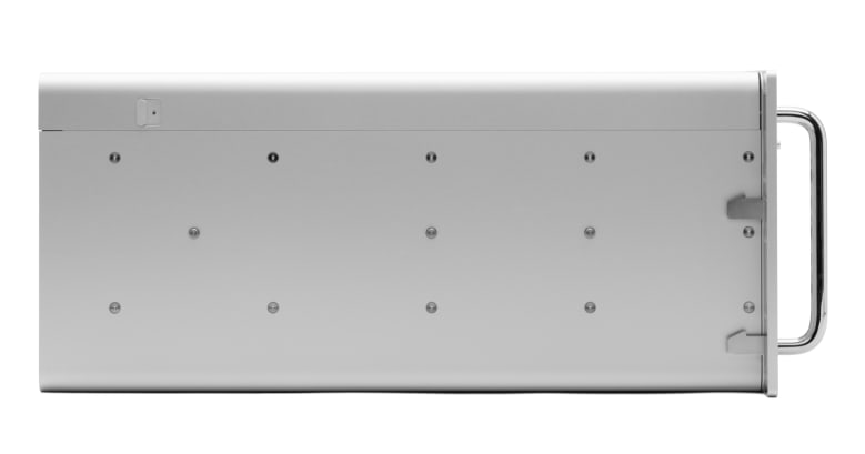 Side view of a Mac Pro