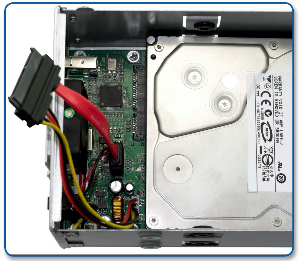 Versions with eSATA ONLY