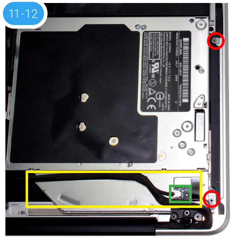 Late 2008 15-inch MacBook Pro (5,1) and Mid-2009 15-inch MacBook Pro (5,3 and 5,4)