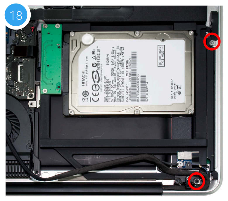 Late 2008 15-inch MacBook Pro (5,1) and Mid-2009 15-inch MacBook Pro (5,3 and 5,4)