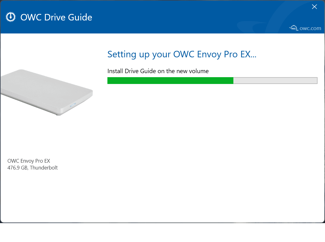 Drive Guide Windows Steps