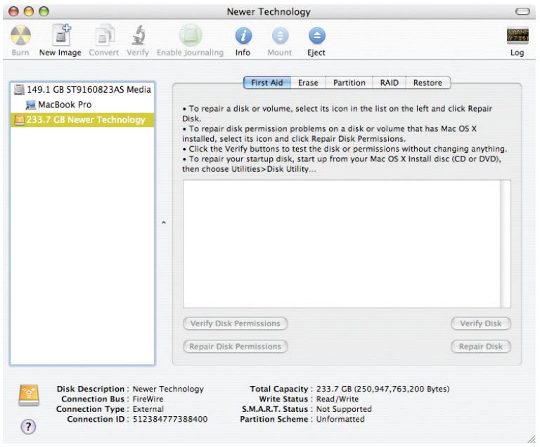 Initializing the NewerTech Guardian MAXimus
