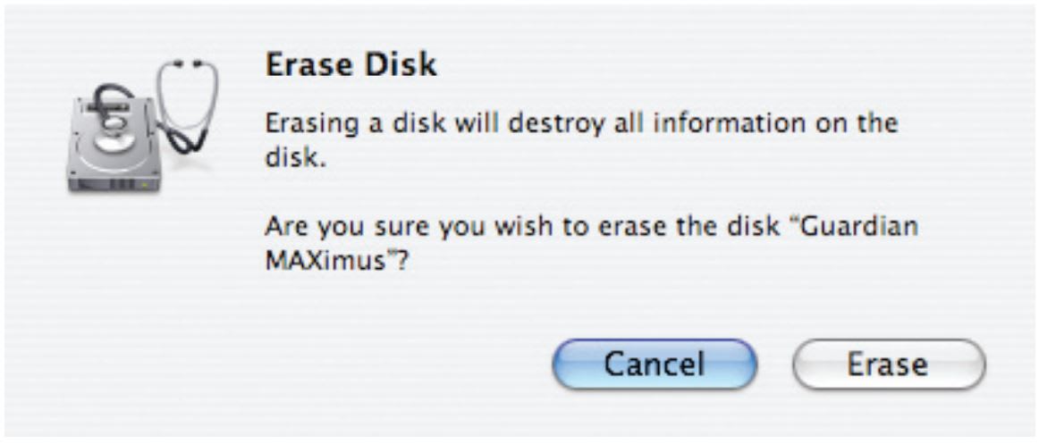 Initializing the NewerTech Guardian MAXimus