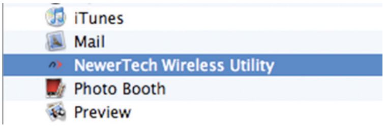 Adding the Utility to Startup Items