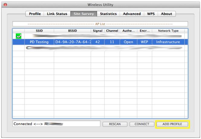 Driver and Utility Installation