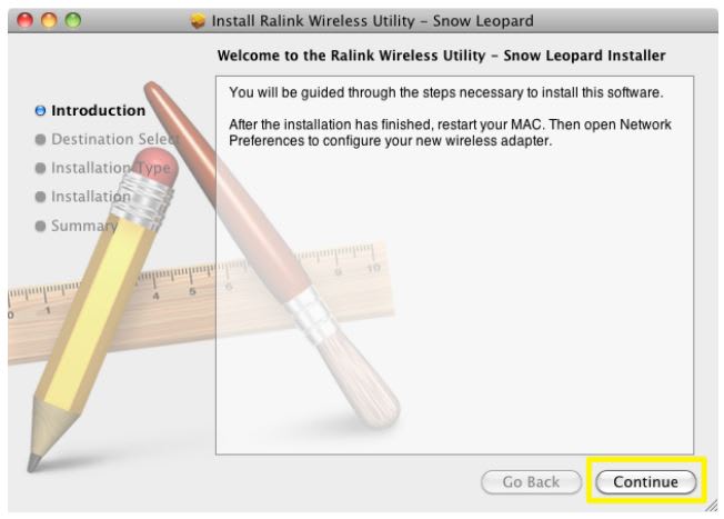 Driver and Utility Installation