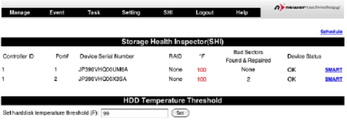 SHI (Storage Health Inspector)