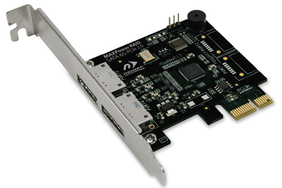 MAXPower eSATA 6G RAID PCle 2.0 Controller Card