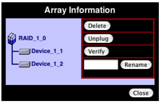 Array Information