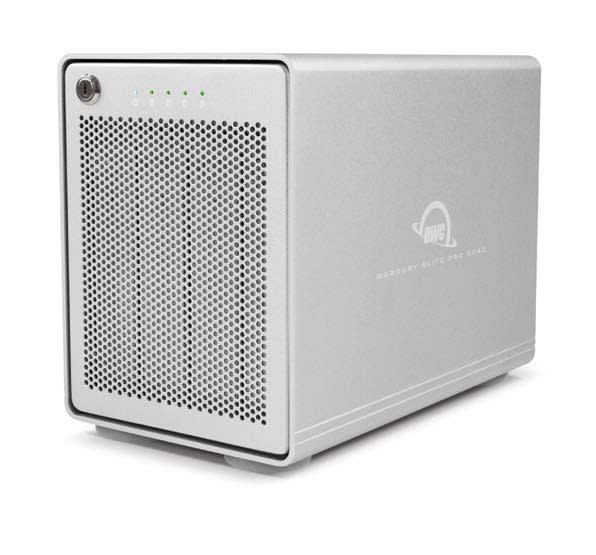 OWC Mercury Elite Pro Quad side view