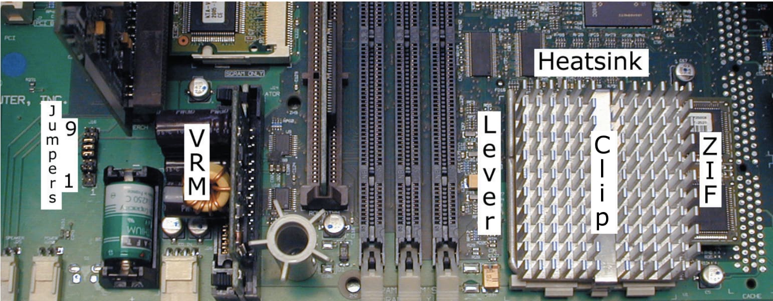 Beige G3 logic board