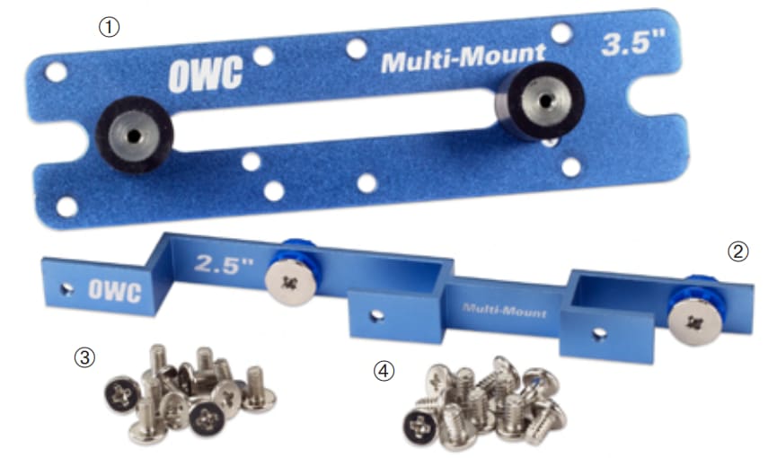 Package Contents Multi-mount