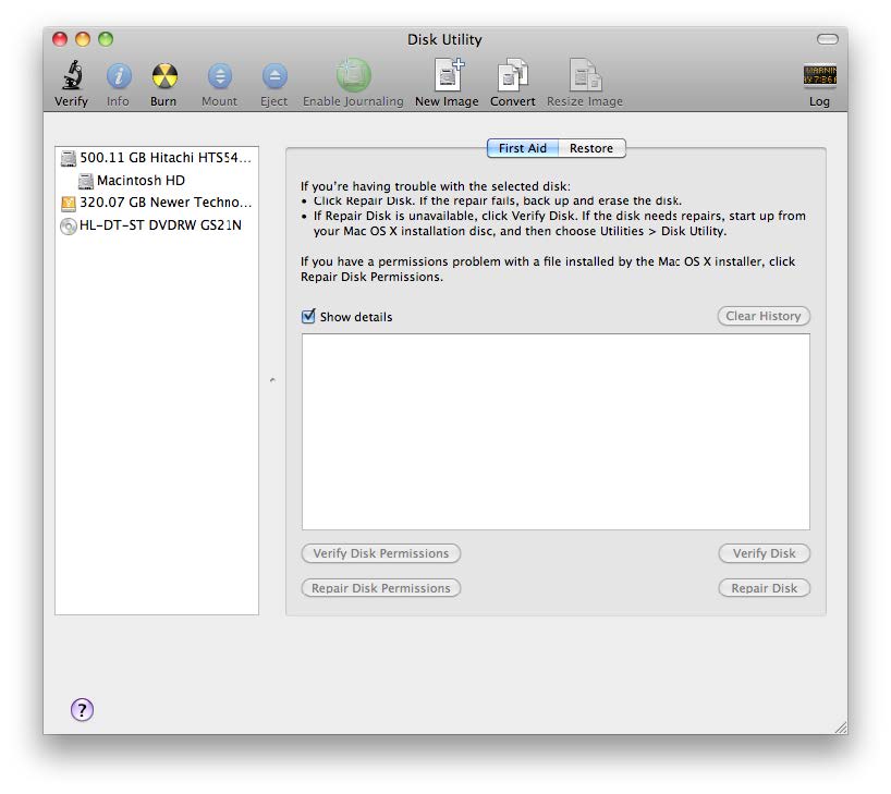Initializing the Newer Technology miniStack