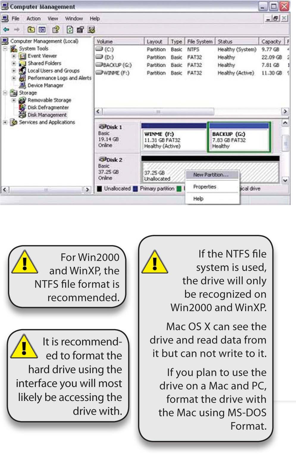 Initializing the Newer Technology miniStack