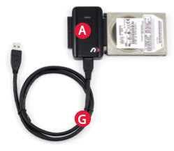 Universal Drive Adapter - 2.5" IDE/ATA Drives