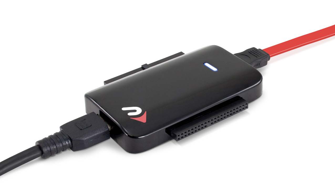 Newertech Universal Drive Adapter side view