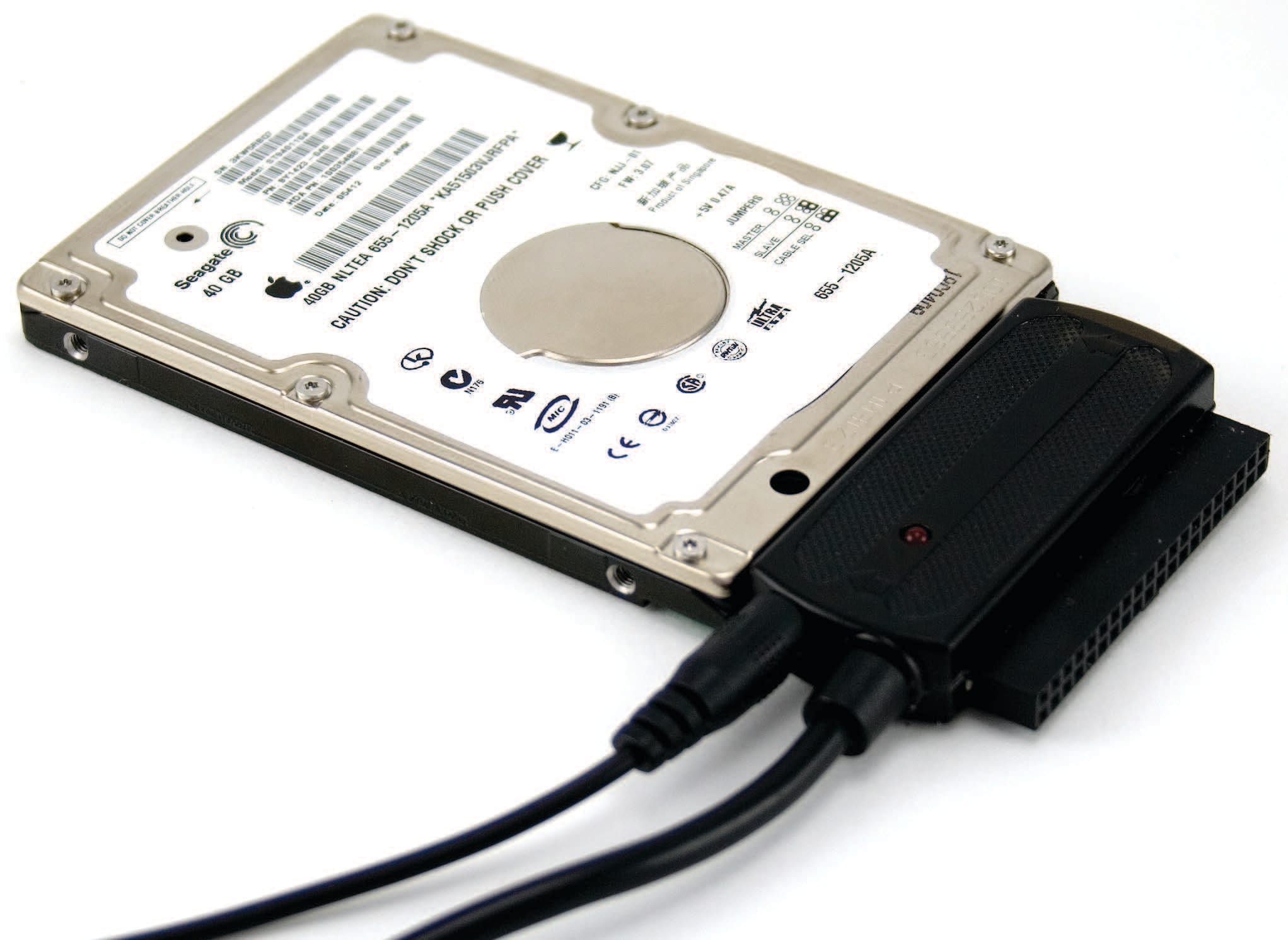 2.5” IDE Drive Use