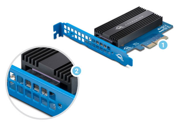 OWC ACCELSIOR 1A PCIe Adapter Card