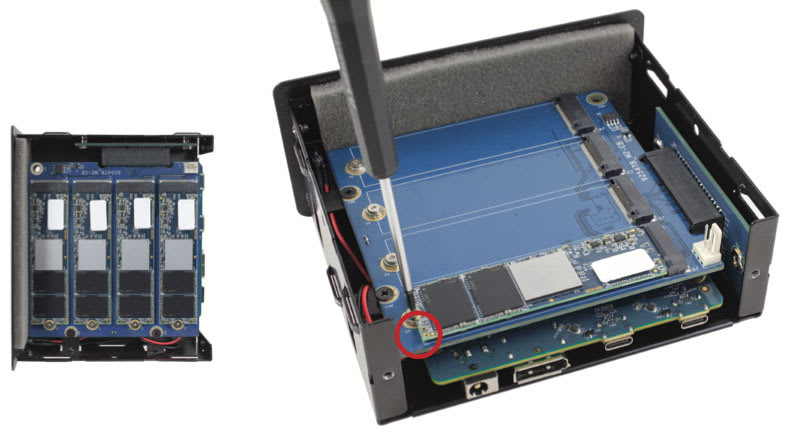 OWC Express 4M2 Assembly