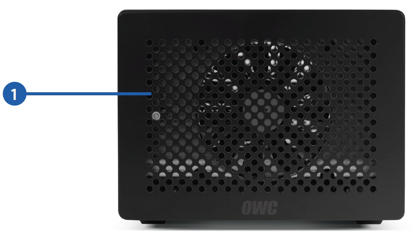 OWC Mercury Helios 2 front view