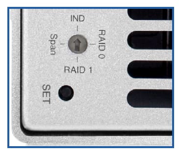 Changing the RAID Mode