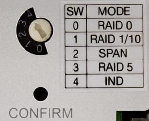 RAID Selector Dial