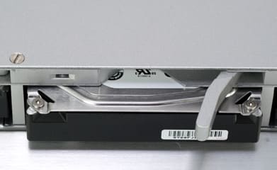 Back view with hard drive