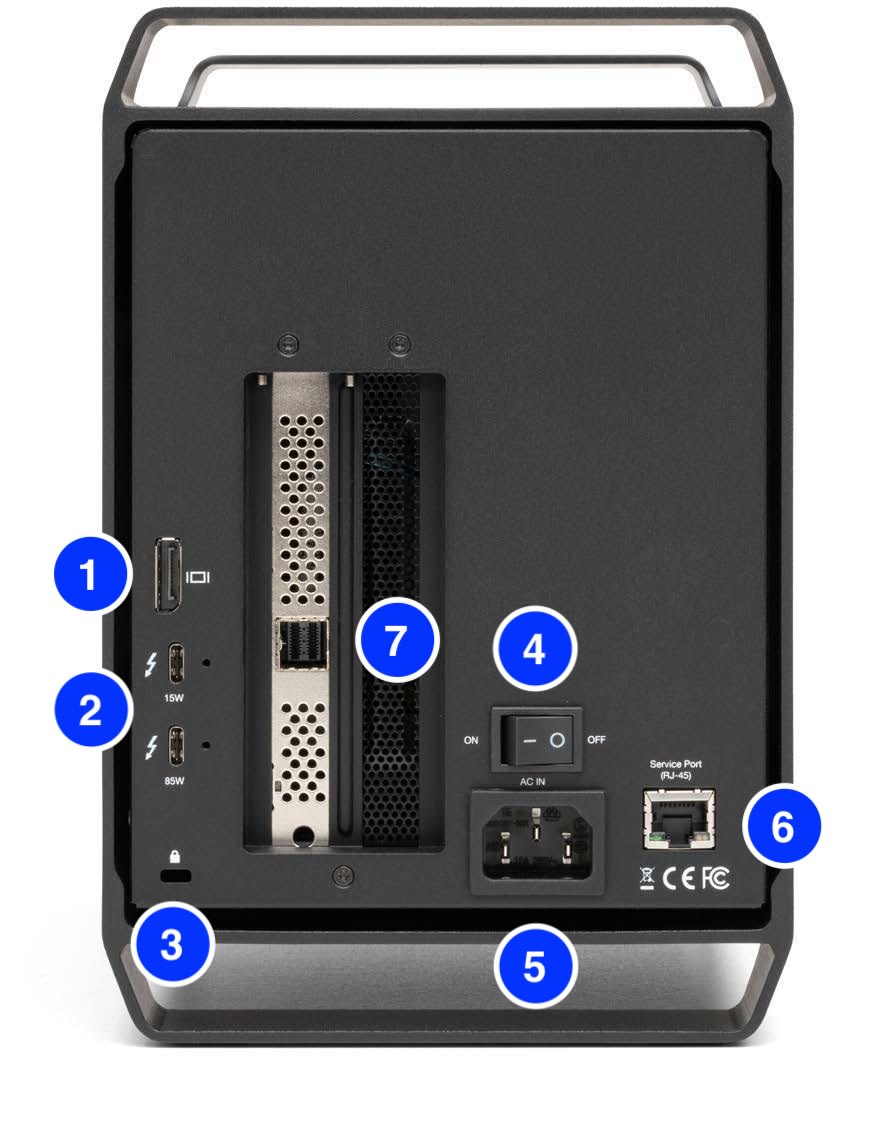 Mercury Pro LTO rear view