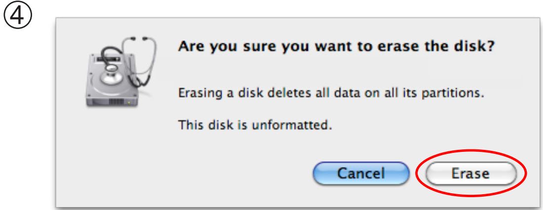 Formatting your OWC Mercury Elite-AL Pro on a Macintosh with Mac OS X