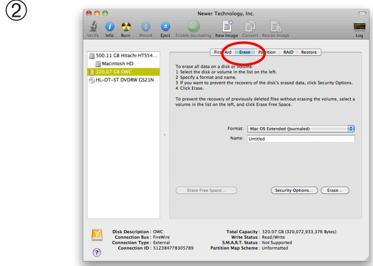 Formatting your OWC Mercury Elite Pro Dual mini on a Macintosh with Mac OS X