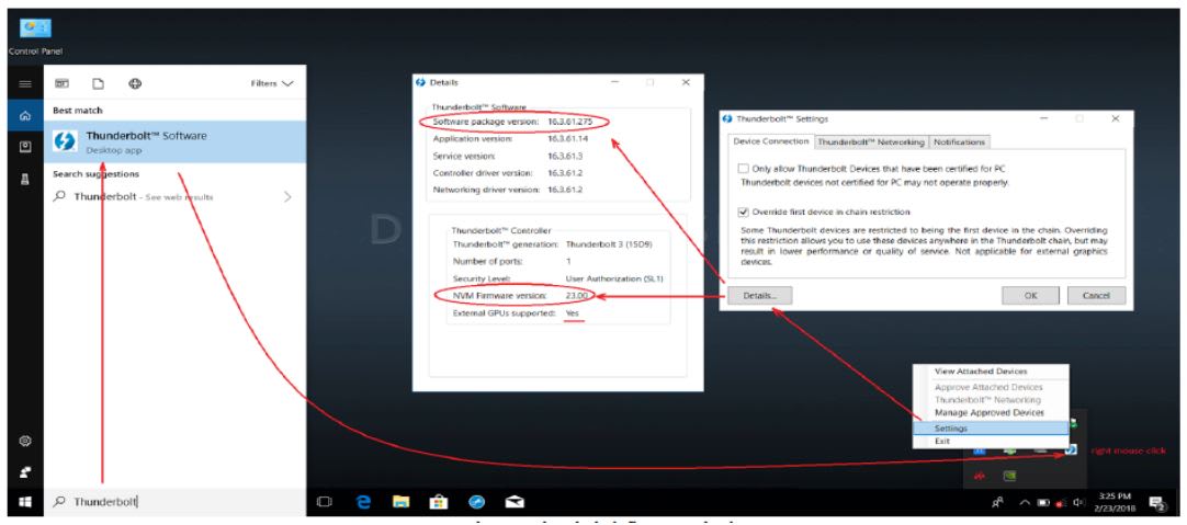 Thunderbolt software