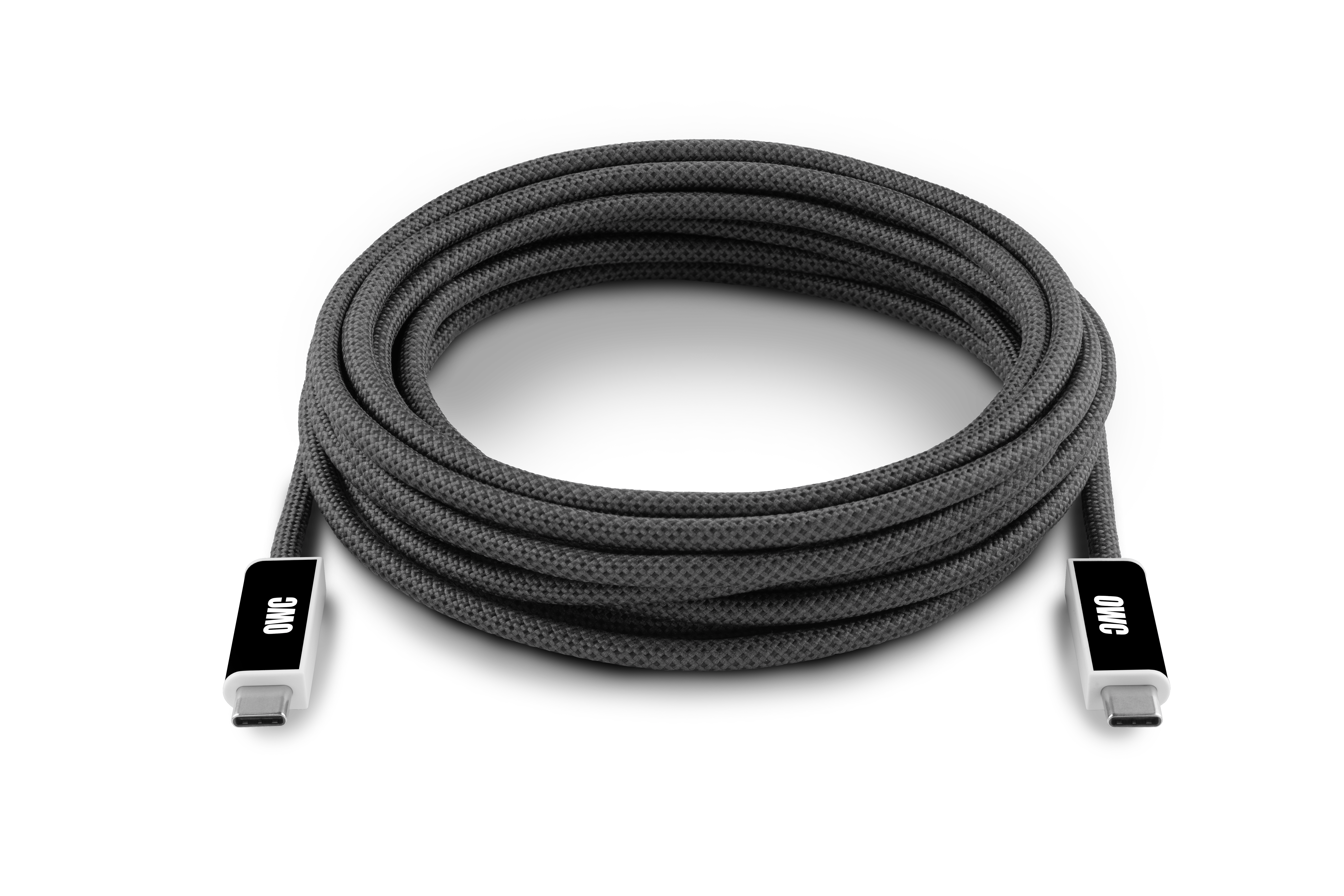 OWC USB4 40Gb/s Active Optical Cable coiled